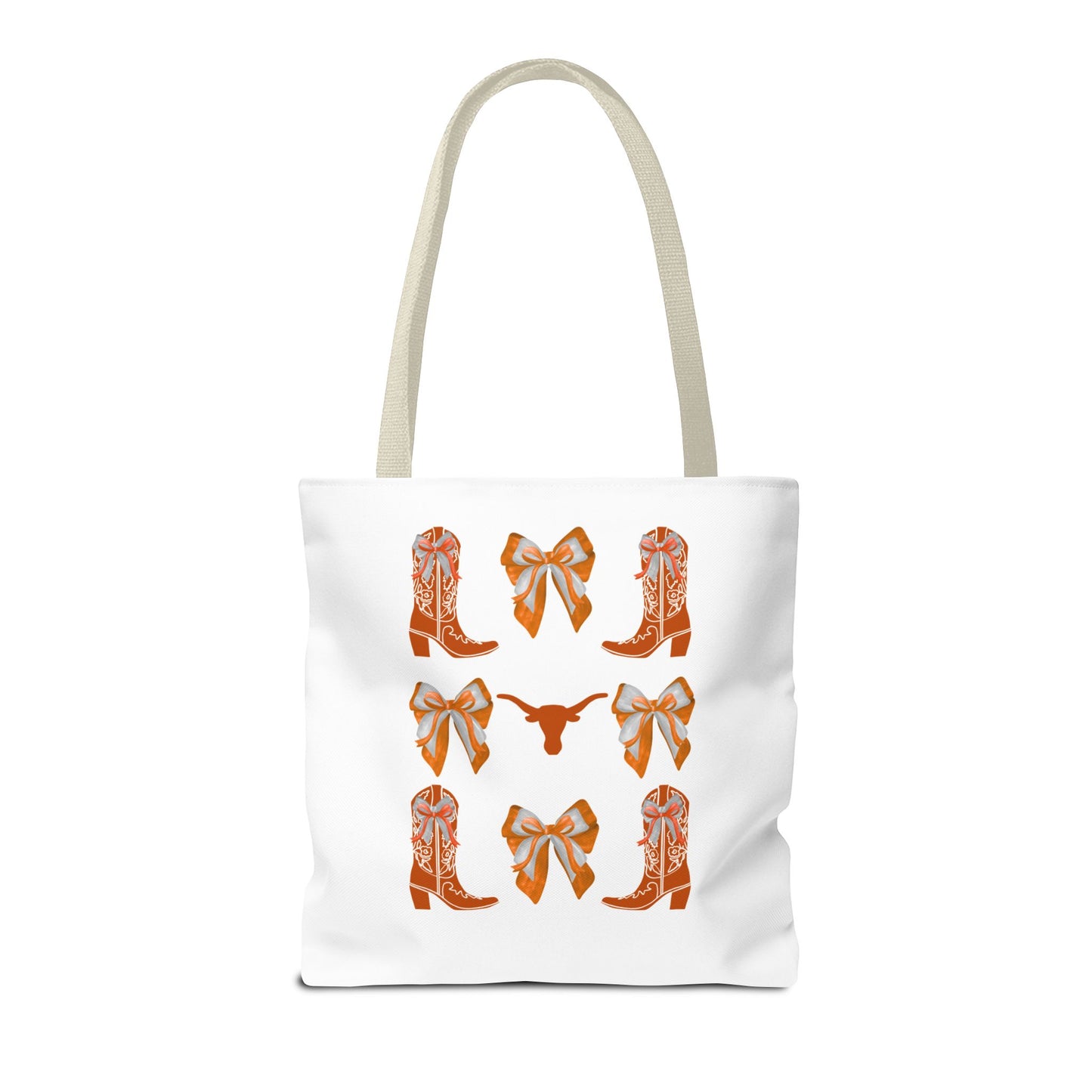Tx longhorns Stylish Western Tote Bag, Cowgirl Style Accessories, Everyday Use, Gift for Rodeo Fans, hook em horns, texas game day, tx fan gift, graduation gift, texas alumni