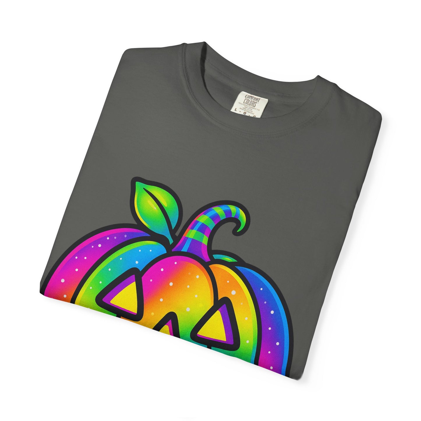 Colorful Pumpkin T-shirt for Halloween
