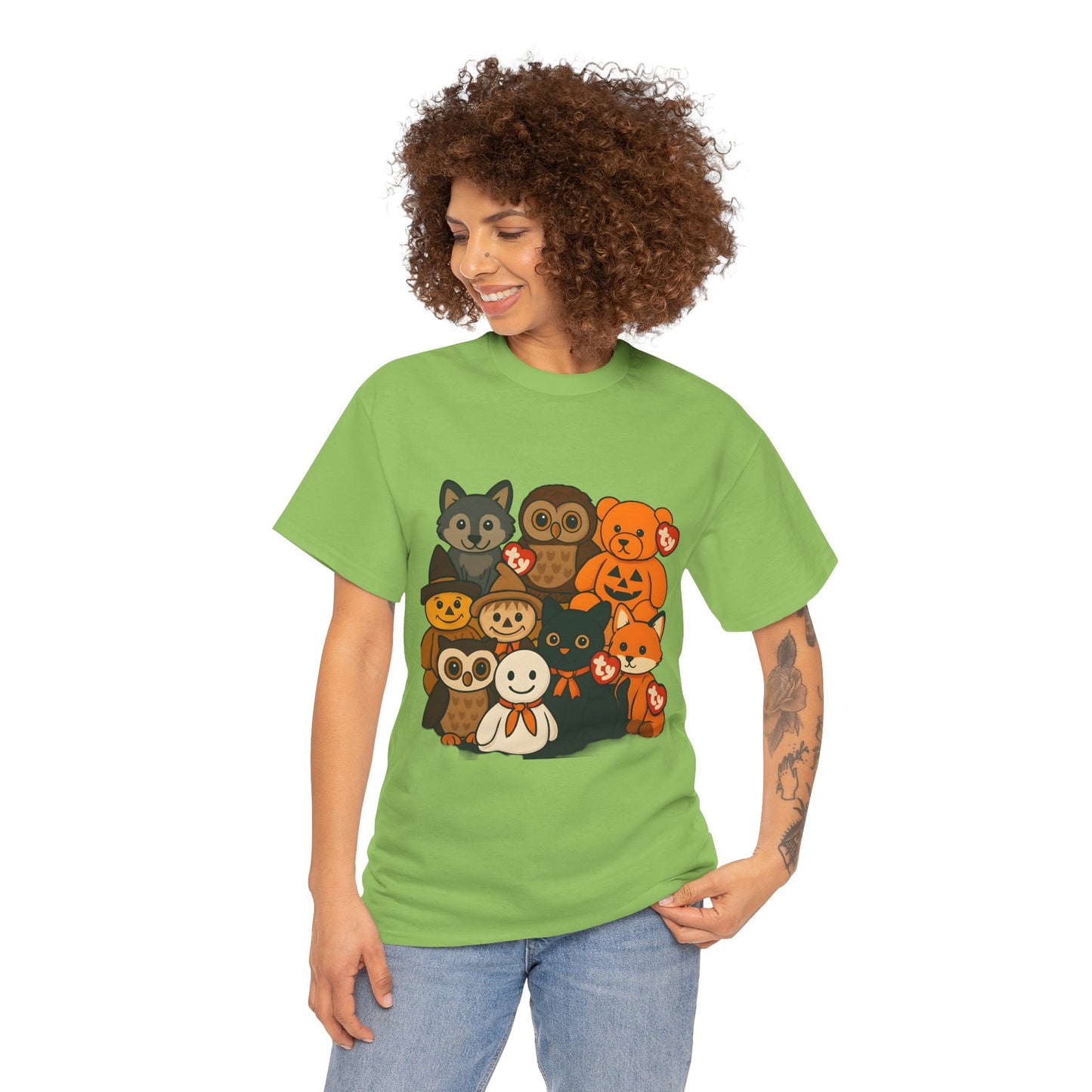 Halloween Unisex Tee - Ty Beanie Babies Design
