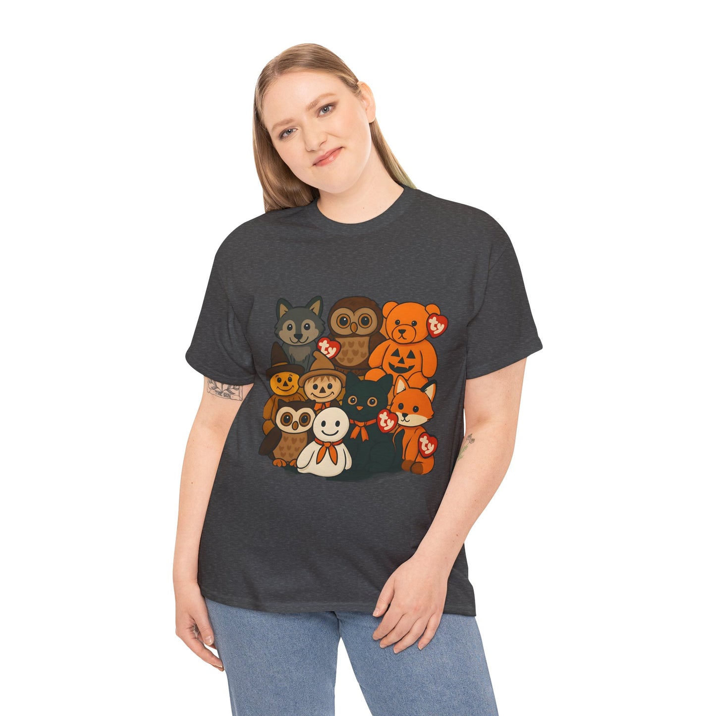 Halloween Unisex Tee - Ty Beanie Babies Design