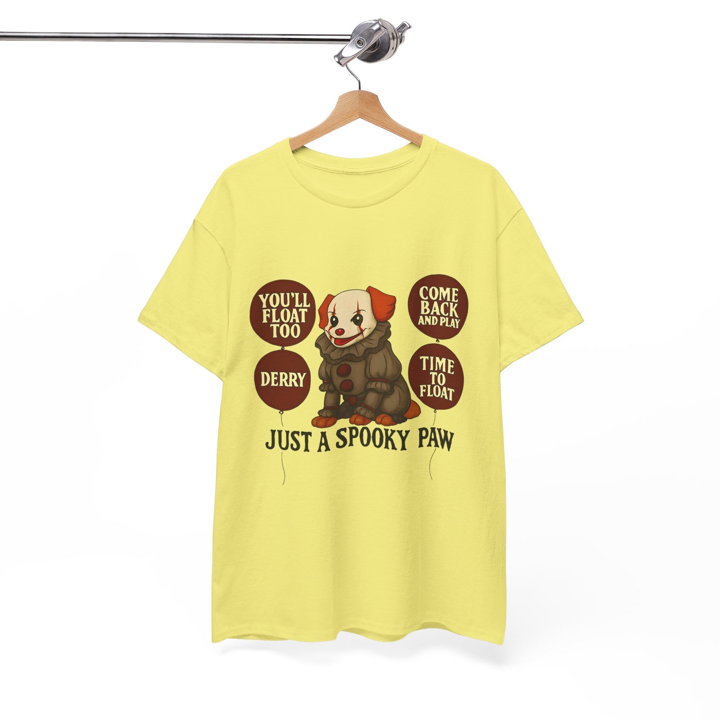 Spooky Dog Tee Clown Pup Pennywise