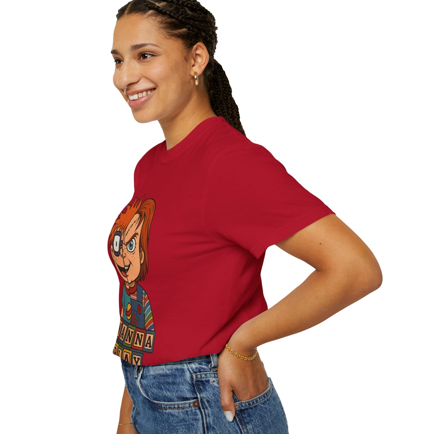 Two Faced Halloween Chucky-Inspired Unisex T-Shirt