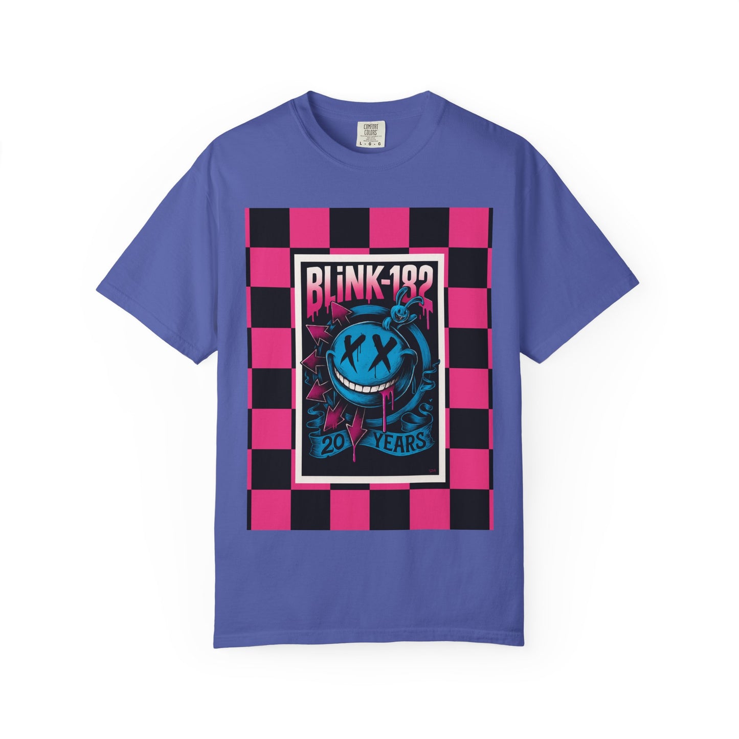 Blink-182 20 Years Unisex T-shirt, Music Tee, Vintage Graphic Shirt, Band Merch, Festival Wear, Concert Outfit