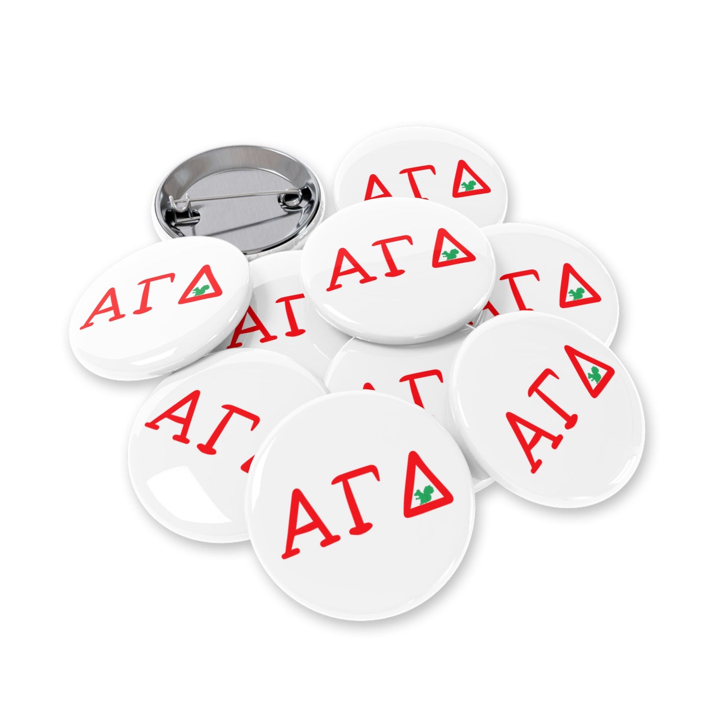 AGD Cute Round Pins for Personalization, Customizable Lapel Pins for Events, Fashion Accessories, Badge Gifts