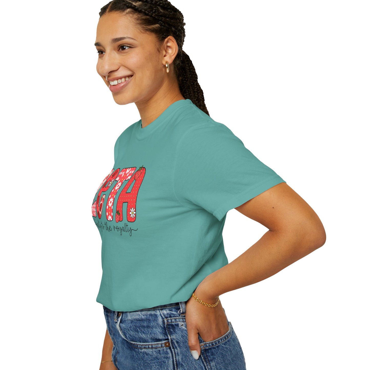 ZTALoyalty T-Shirt, Unisex Garment-Dyed Tee, Perfect for Sorority Events, Greek Life Apparel, Custom Festive Shirt, Everyday Casual Wear