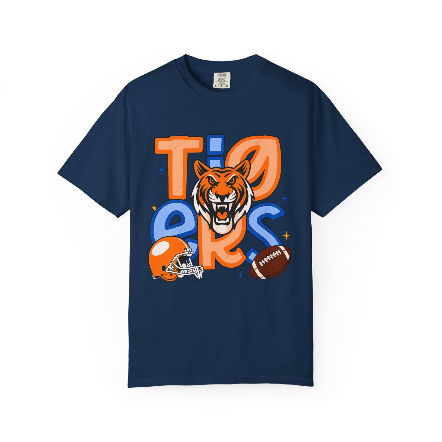 Tigers Unisex Garment-Dyed T-Shirt