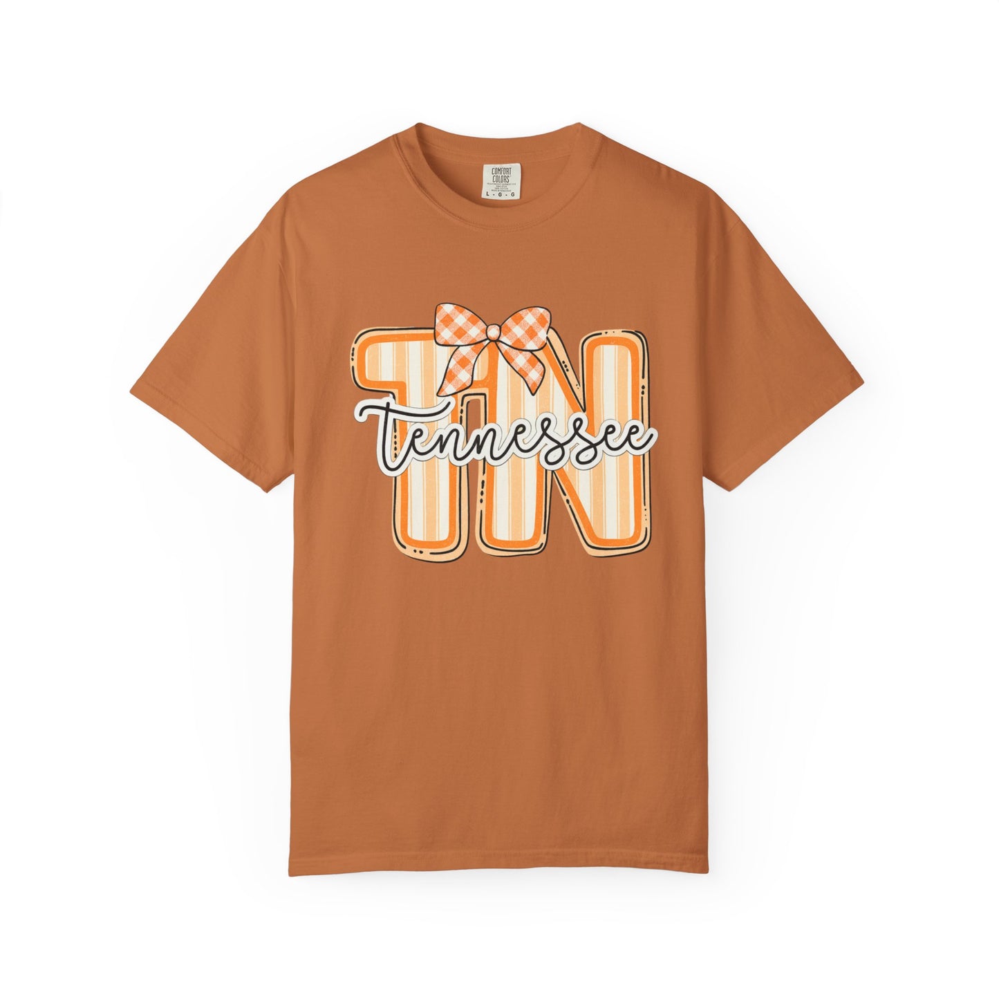 T-Shirt Tennessee Bow State Southern Pride Casual Wear Gift