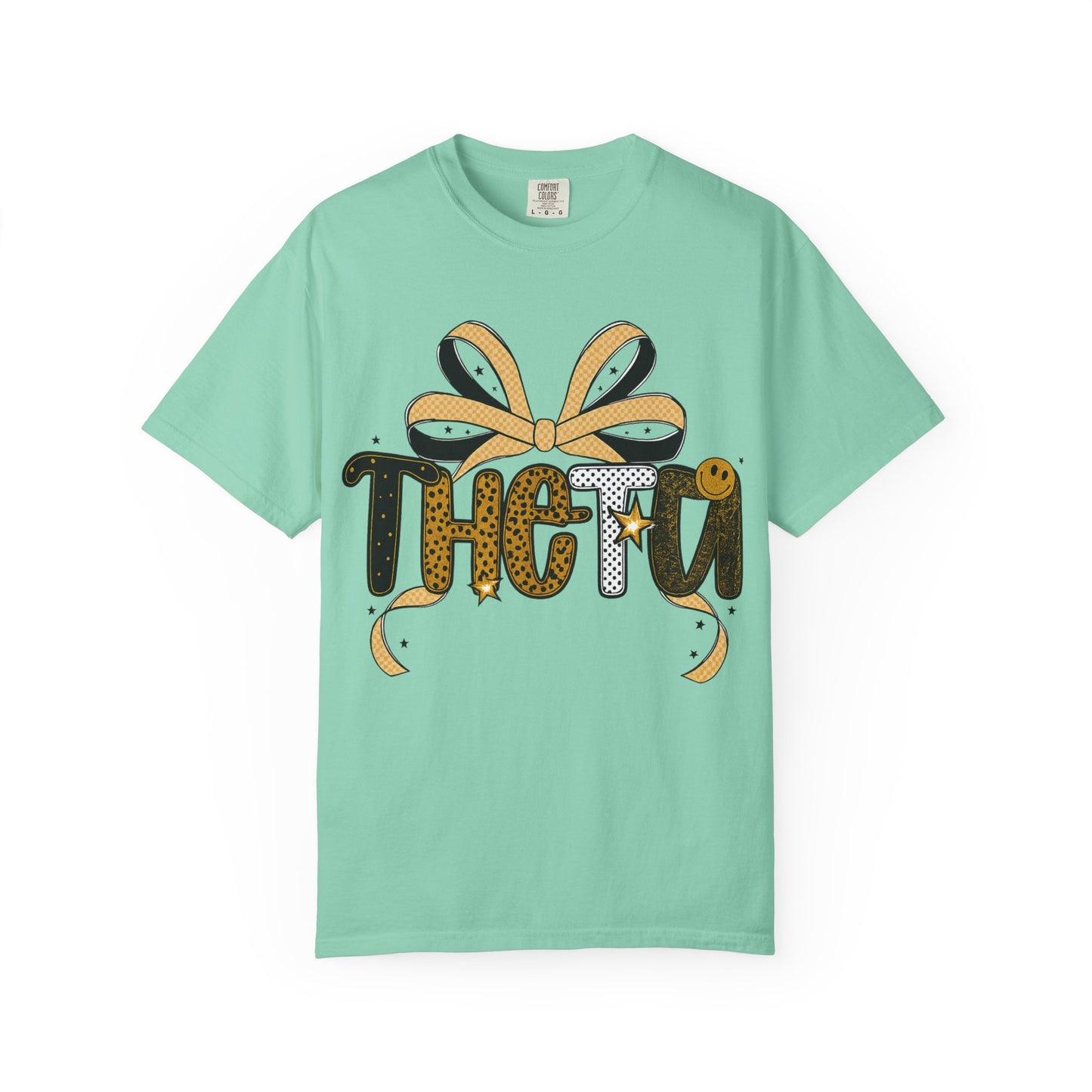 Theta Leopard Print Unisex T-shirt - Sisterhood Gift for Greek Life