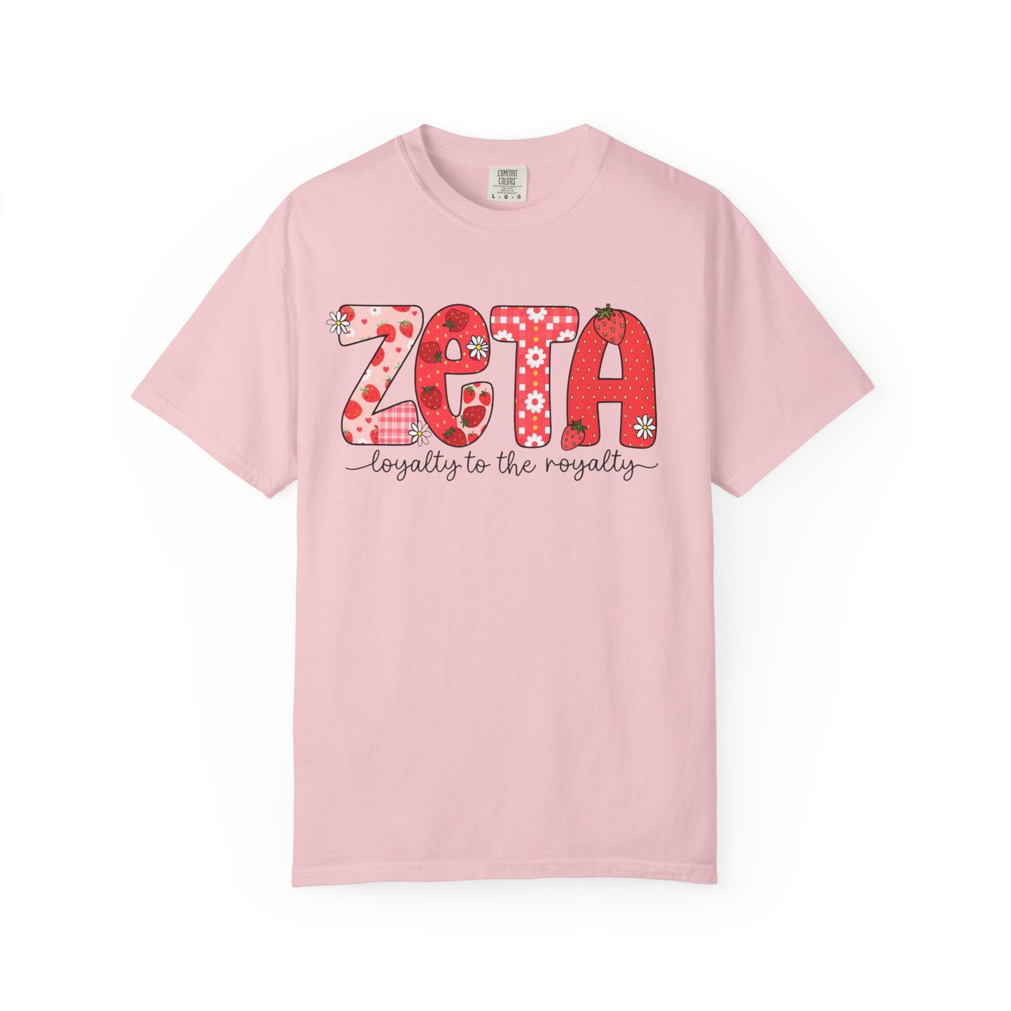 ZTALoyalty T-Shirt, Unisex Garment-Dyed Tee, Perfect for Sorority Events, Greek Life Apparel, Custom Festive Shirt, Everyday Casual Wear