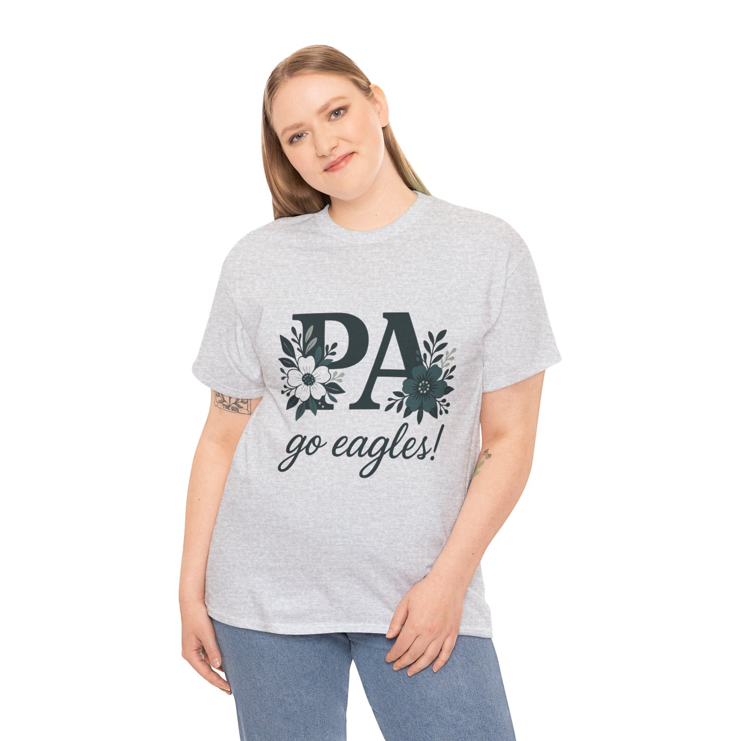 Floral PA Eagles Tee