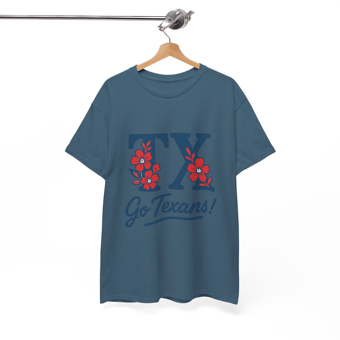 Texas Pride Unisex Cotton Tee | Go Texans! T-Shirt, Casual Wear, Game Day Shirt, Gift for Fans, Spring/Summer Style