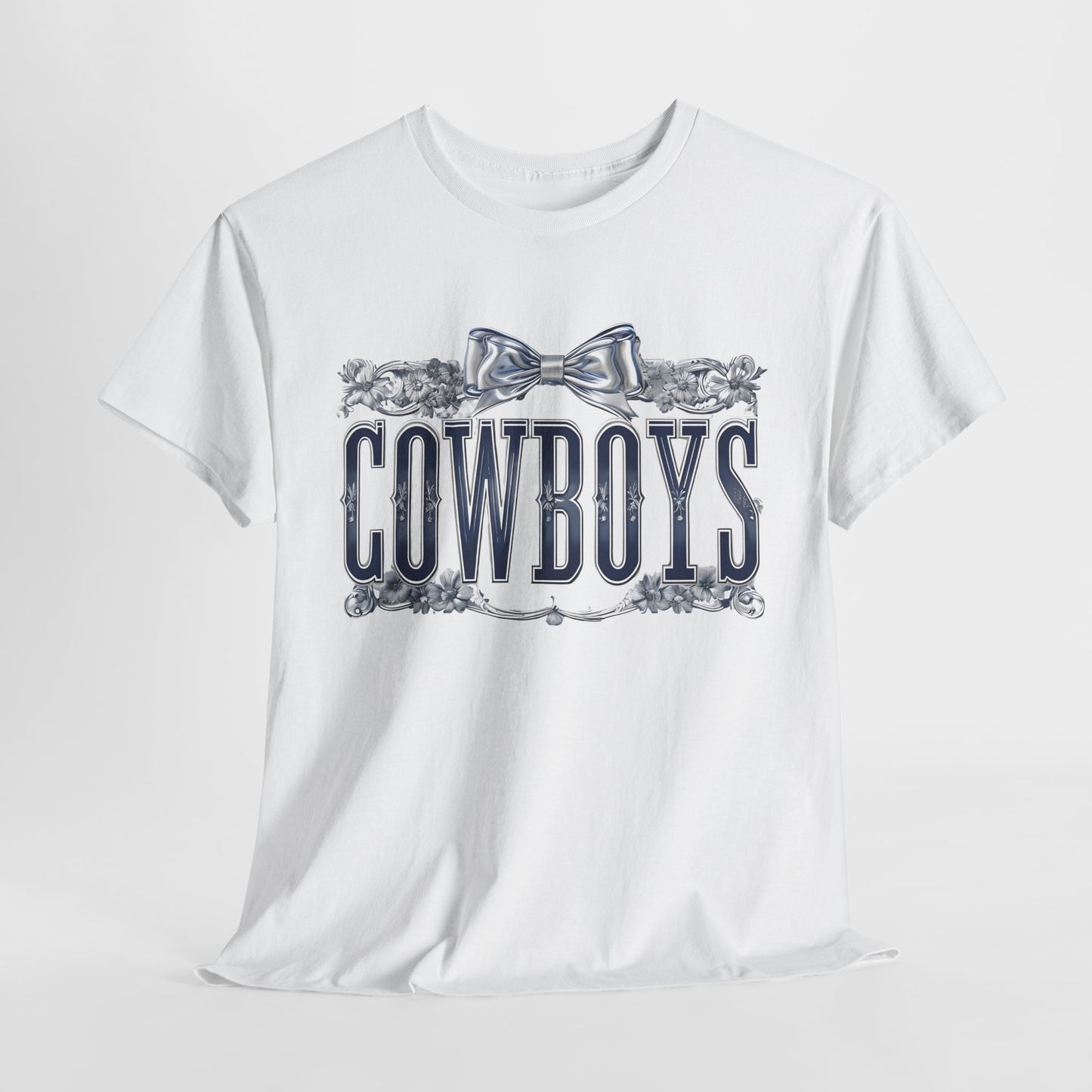 Cowboys Graphic Tee, Unisex Heavy Cotton Tee, Western Wear, Country Music Shirt, Rodeo Style T-Shirt, Gift for Cowboy Fans