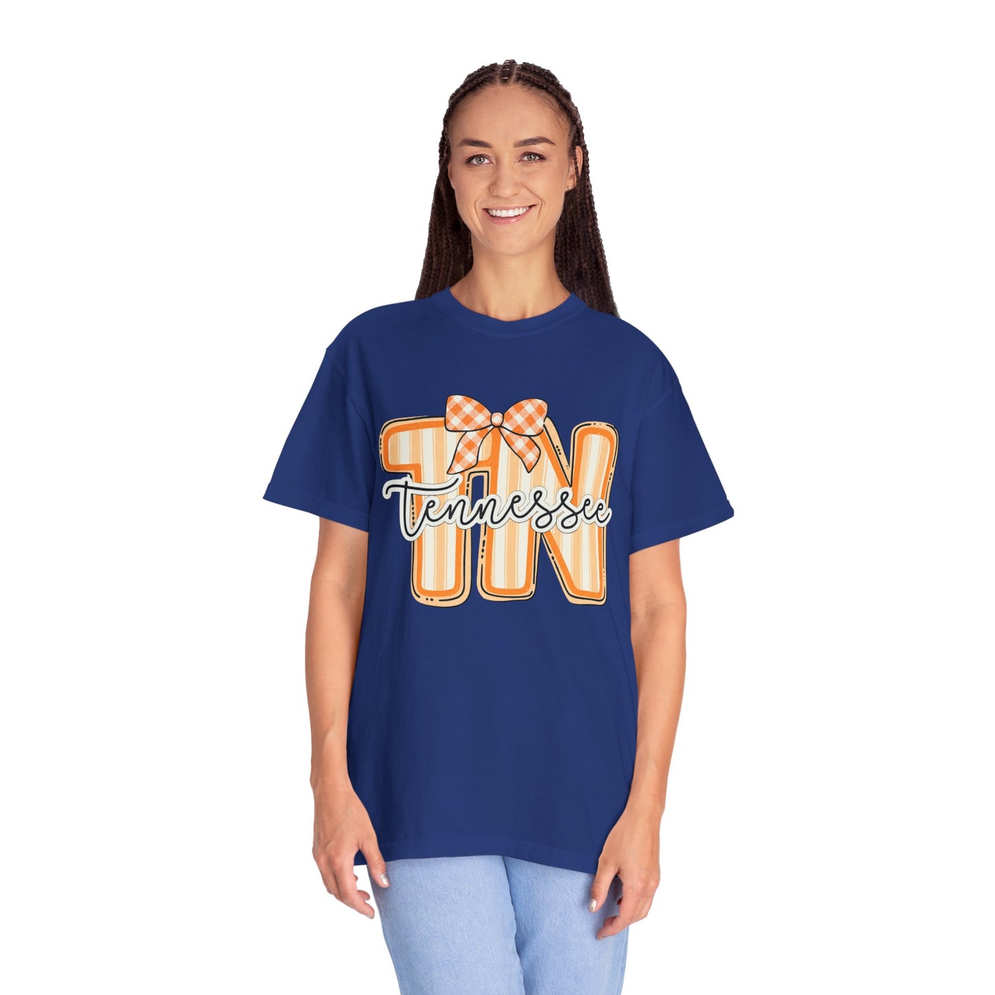 T-Shirt Tennessee Bow State Southern Pride Casual Wear Gift