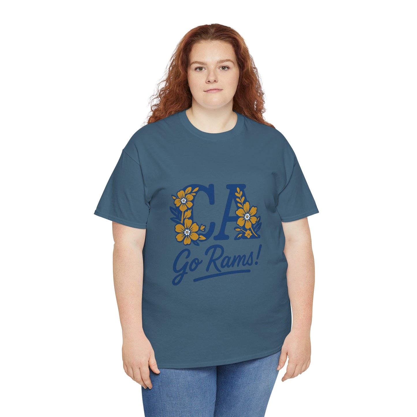 CA Rams Floral Tee