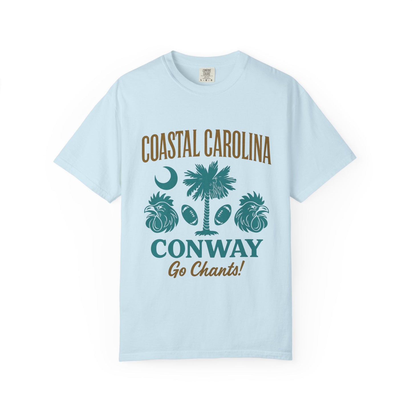 Go Chants T-Shirt, Unisex Garment-Dyed Tee, Beachwear, College Apparel, Summer Vibes