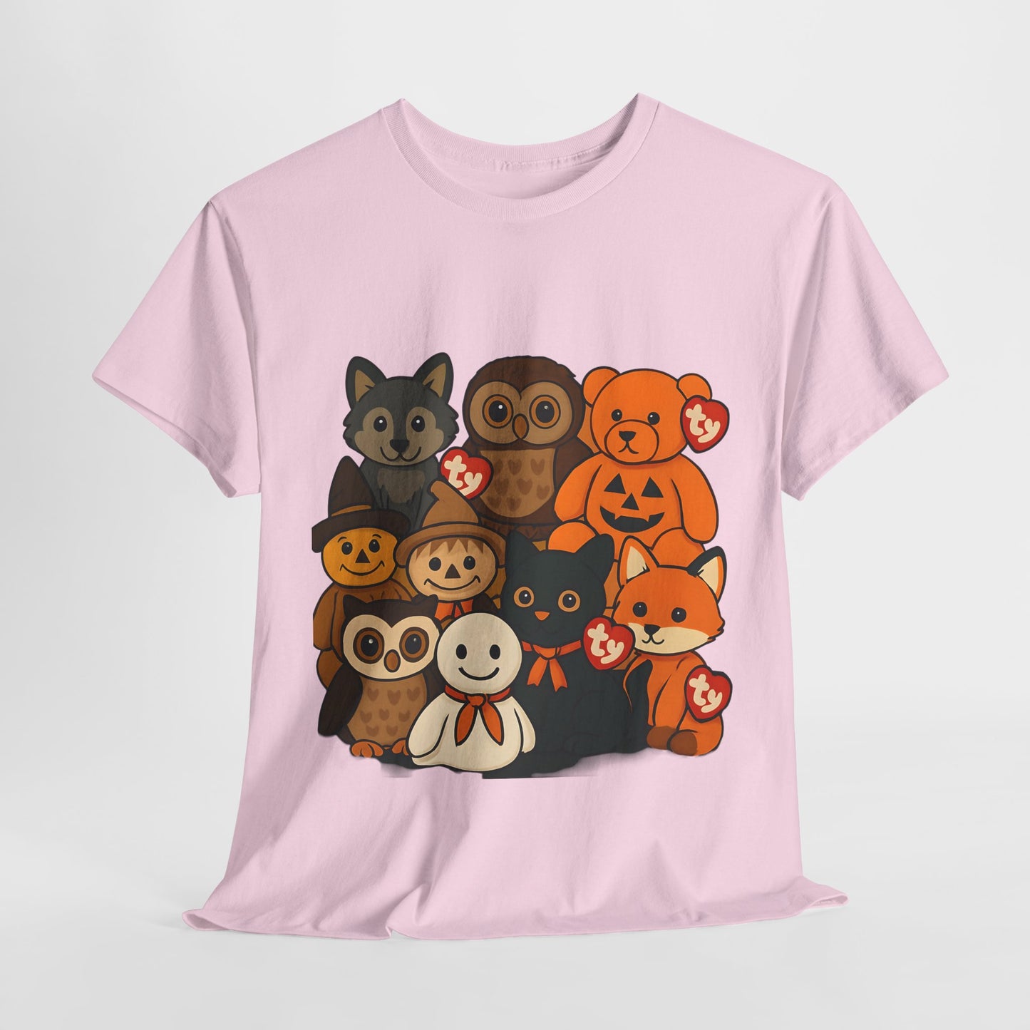 Halloween Unisex Tee - Ty Beanie Babies Design