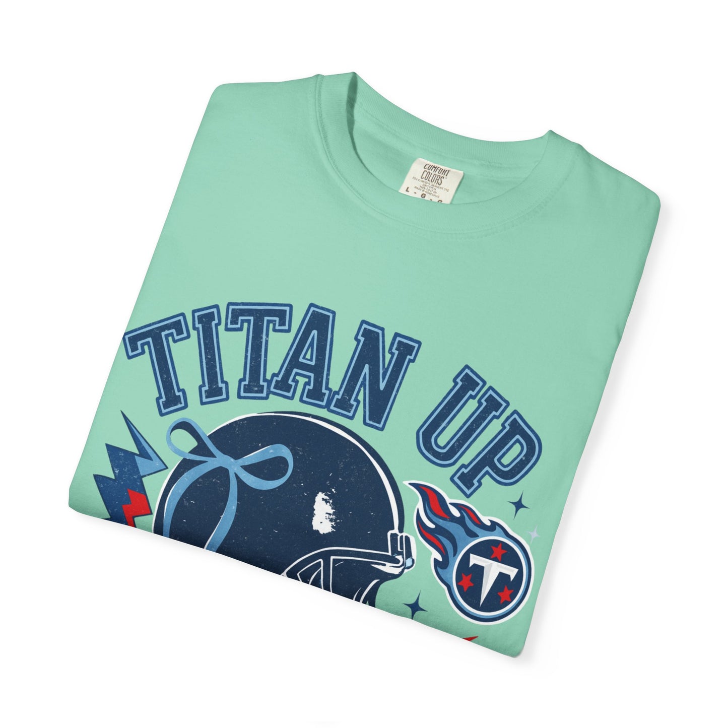 titan up tennessee Unisex Football Tee, Titan Up Shirt for Game Day, Casual Sportswear, Tailgating Apparel, Gift for Fans, Team Spirit Top