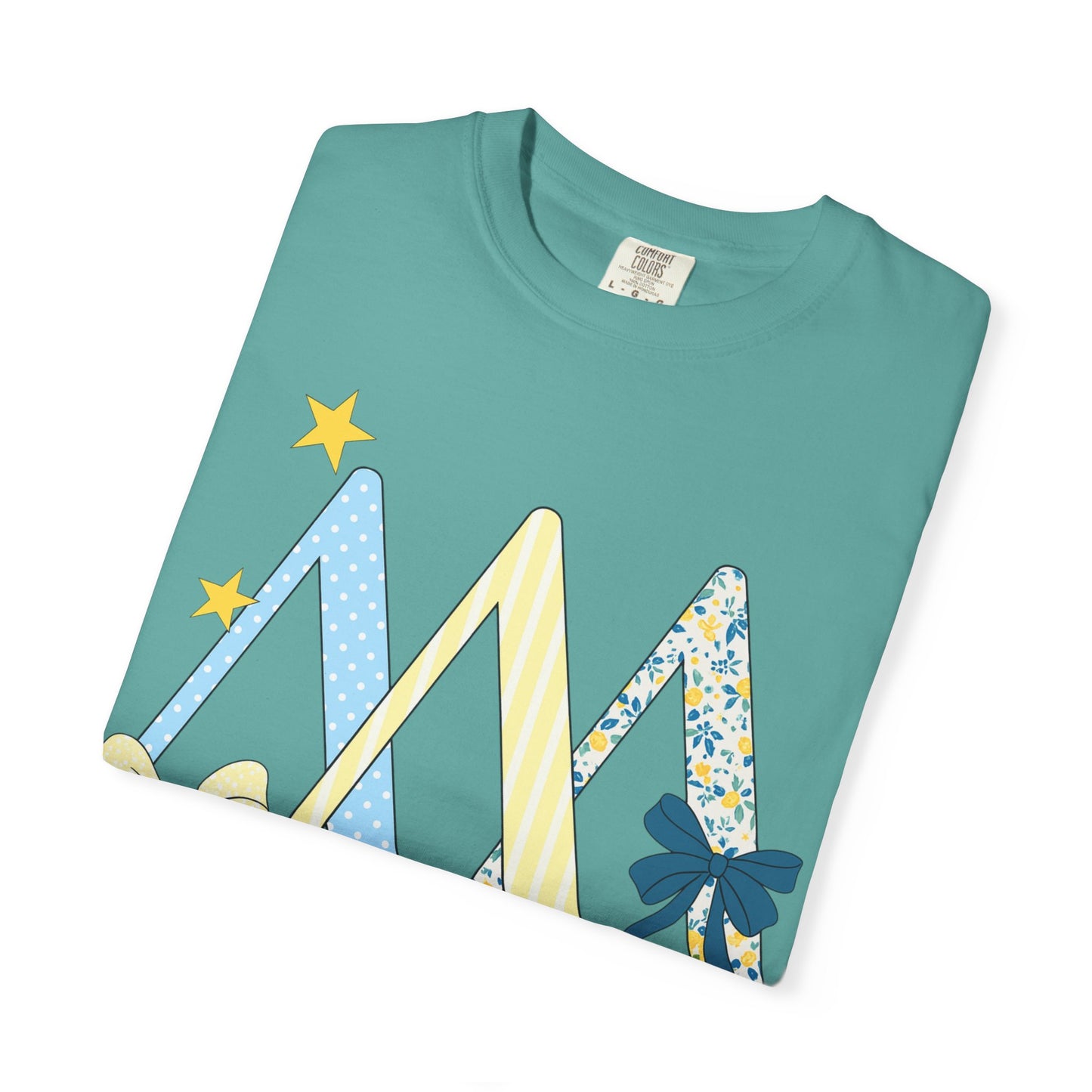 Whimsical yellow and blue Graphic T-Shirt