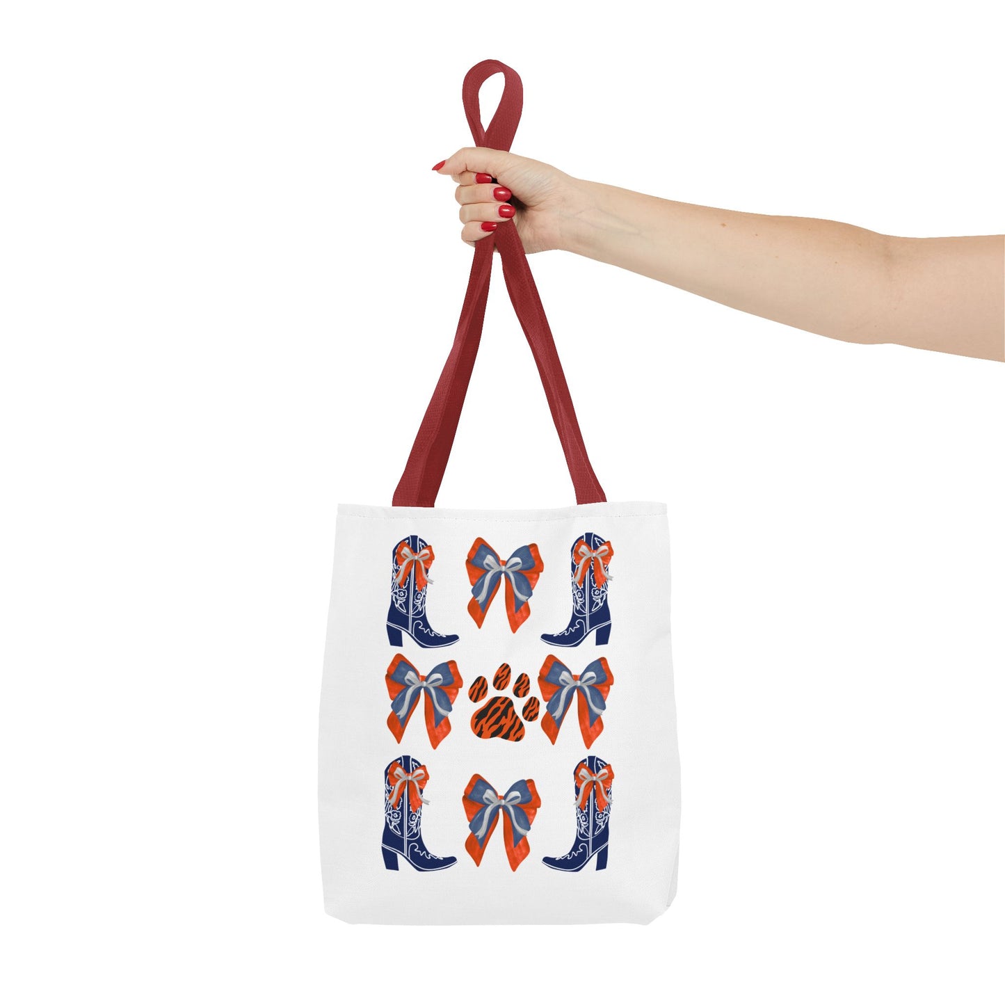 Au Tigers Spirit Tote Bag, Cute Accessories, Back to School, Gift for Sports Fans, Cheerleading Team Bag, war eagle, go tigers, auburn game day, auburn fan gift, graduation gift, auburn alumni