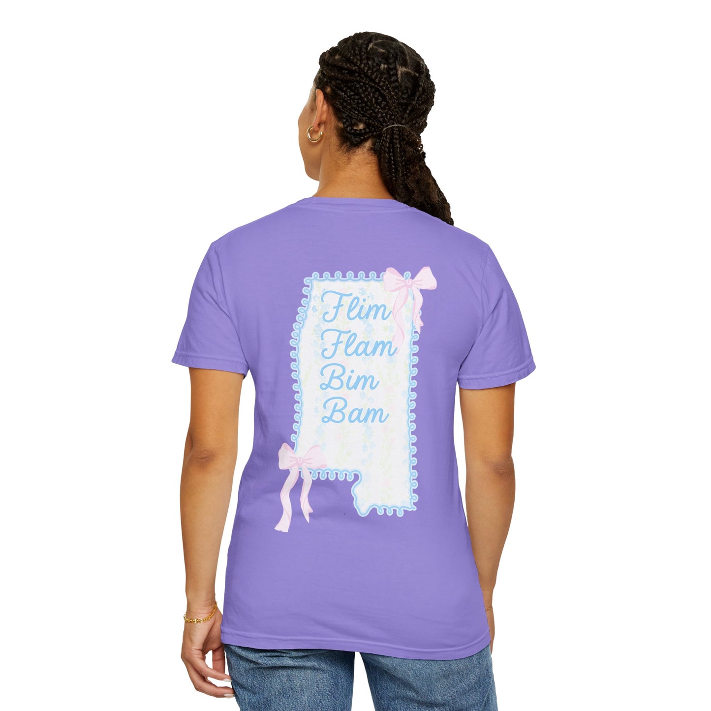Flim Flam Bim Bam Mississippi T-Shirt — Cute Pastel State Graphic Tee