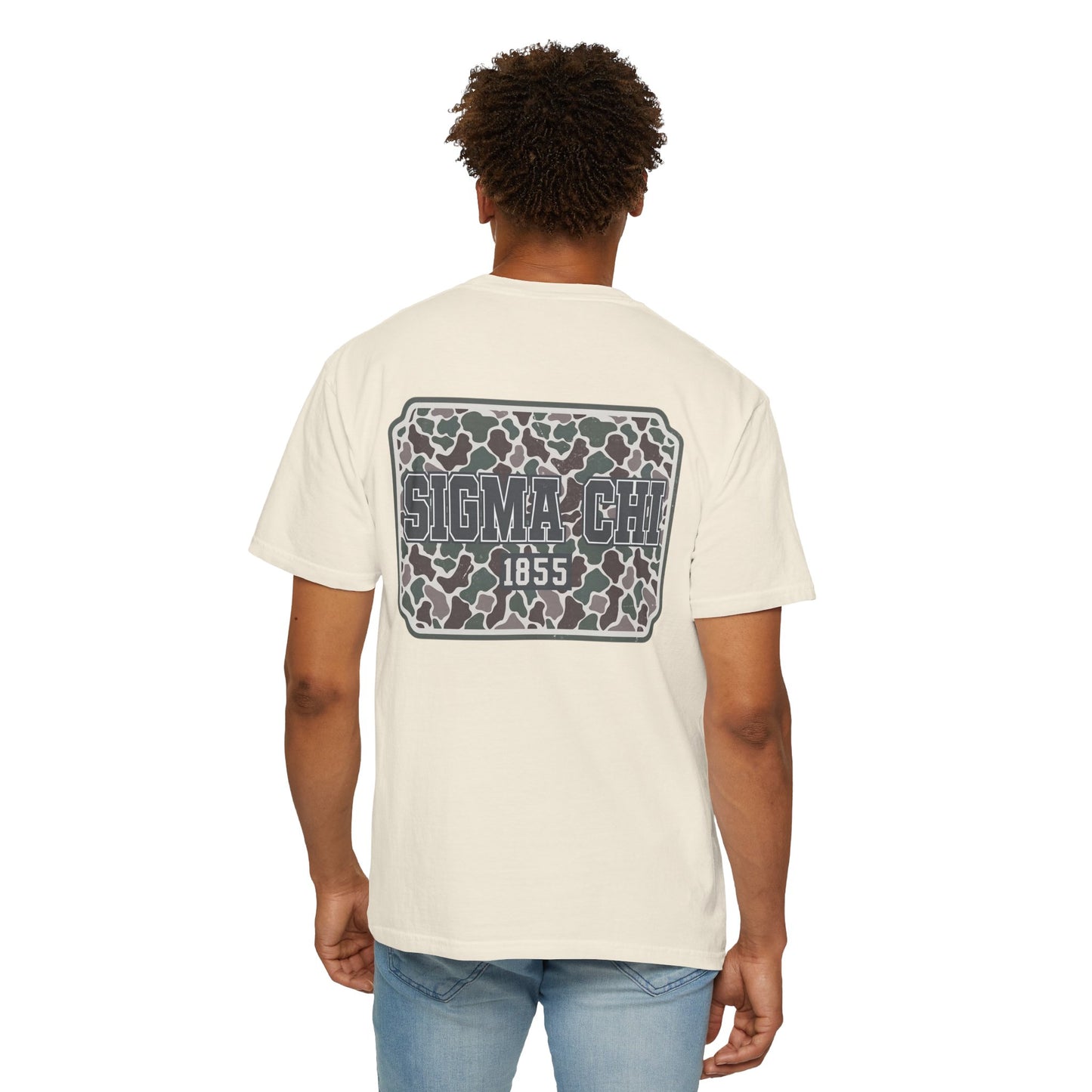 Unisex Garment-Dyed T-Shirt for Sigma Chi Members, Sorority Crew Tee, College Apparel, Fraternity Gear, Graphic Tee for Students, [...]