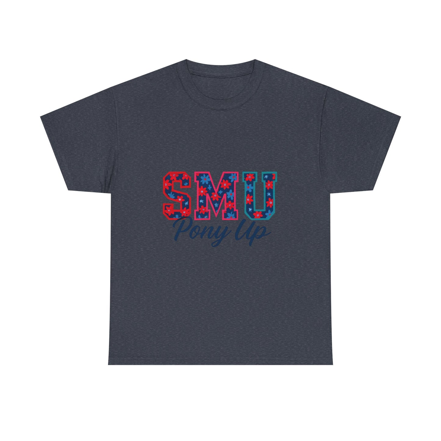 SMU Pony Up Unisex Heavy Cotton Tee, Casual Tees, College Apparel, Perfect Gift for Students, School Spirit Shirt, Comfortable Cotton [...]