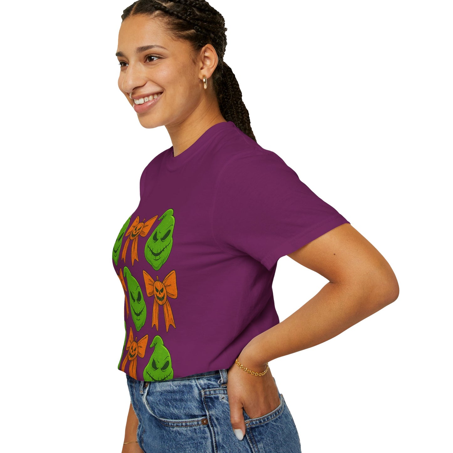 Oogie Boogie Holiday T-Shirt | Fun Gift for Christmas, Unisex Cotton Tee, Festive Apparel, Grinch Lovers, Green Character Design