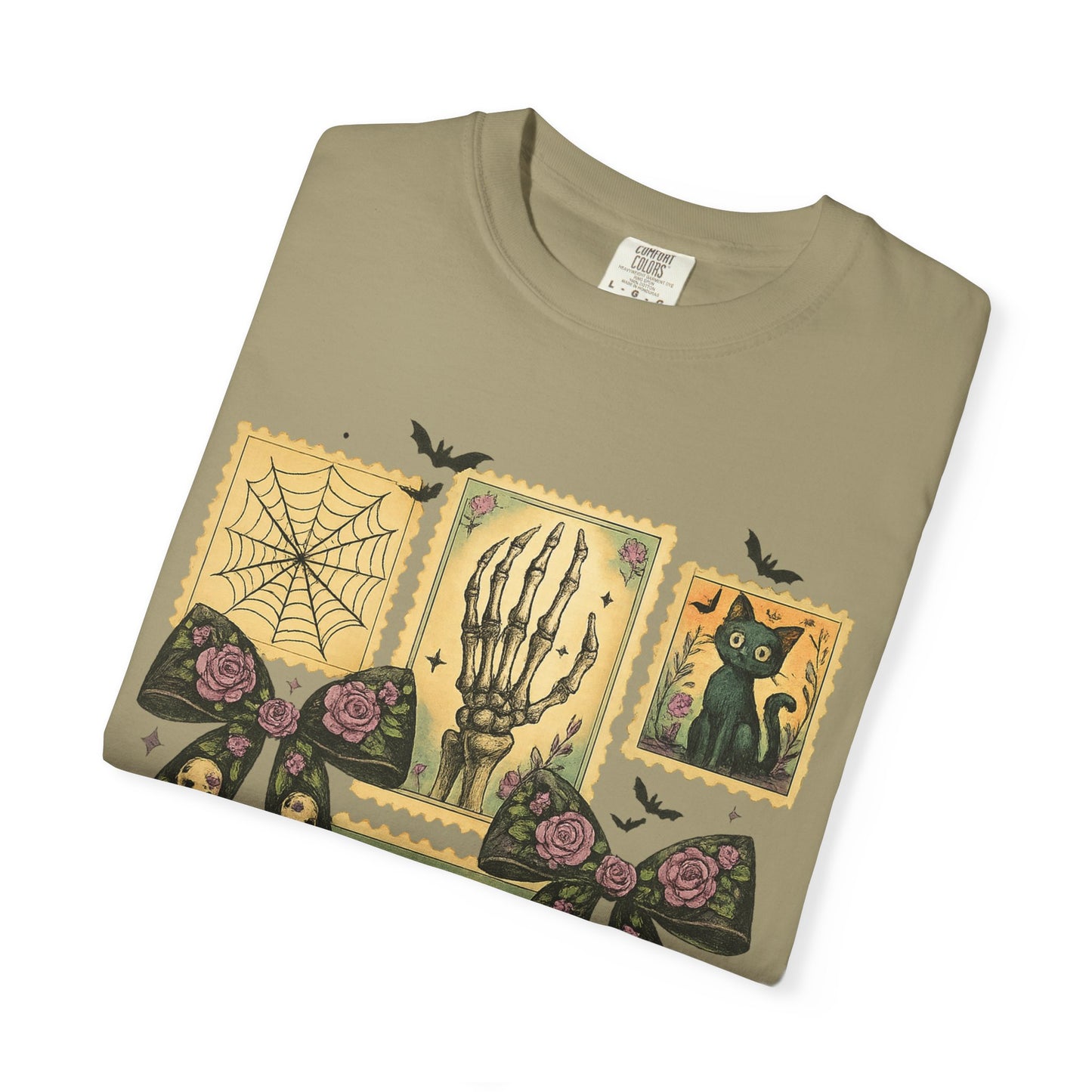 Halloween-Themed Unisex T-Shirt - Spooky Vibes for Fall Celebrations, Ghost Lovers Gift, Costume Party Essential, Cozy Autumn Tee