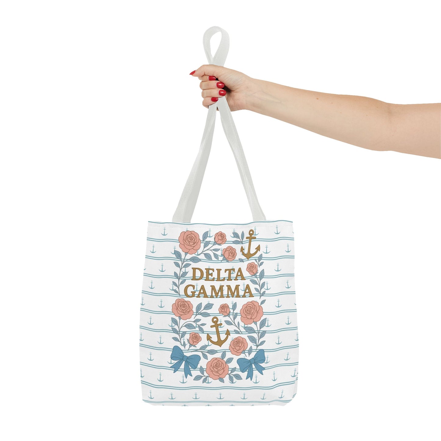Floral Tote Bag - Delta Gamma Sisterhood Gift
