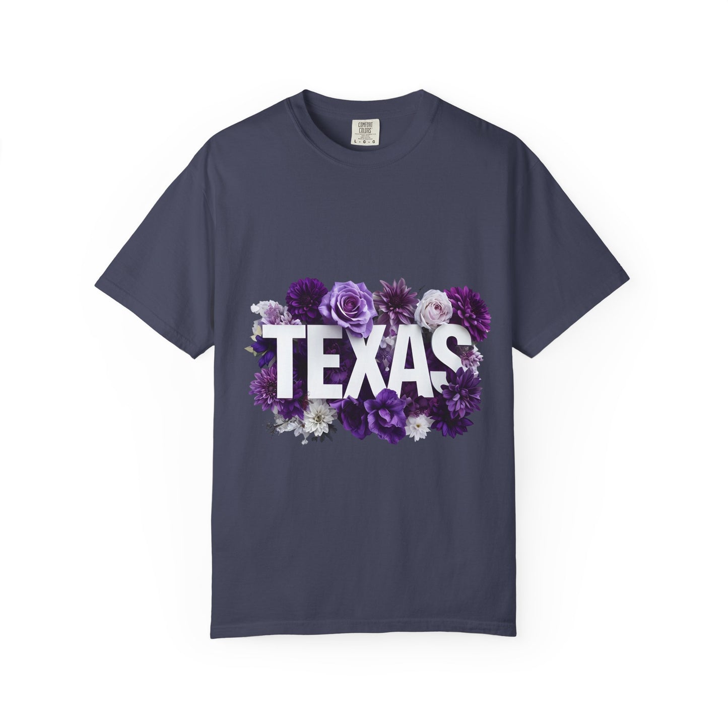 Texas Floral T-Shirt, Unisex Aesthetic Tee, Summer Outfit, Gift for Texan, Casual Style Shirt, Travel Souvenir Shirt