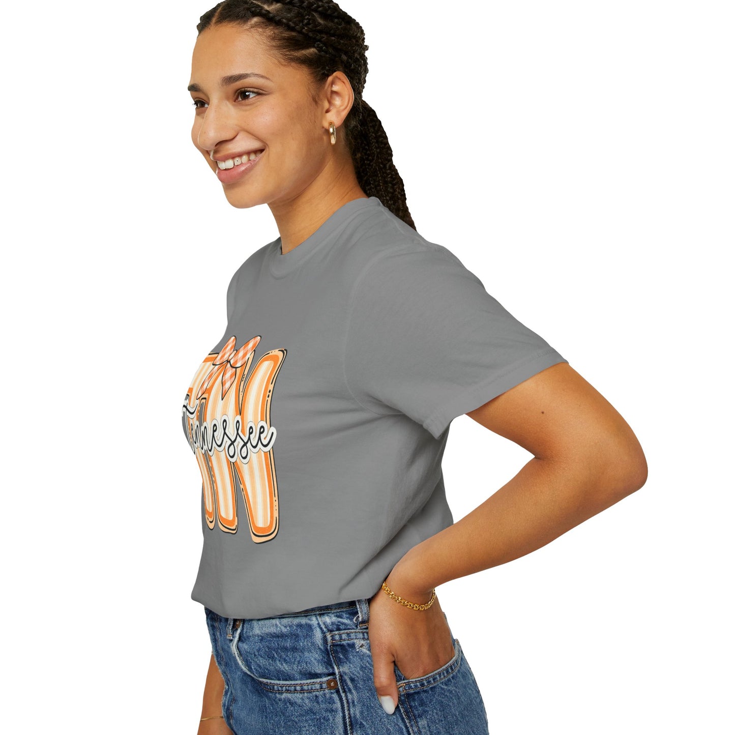 T-Shirt Tennessee Bow State Southern Pride Casual Wear Gift