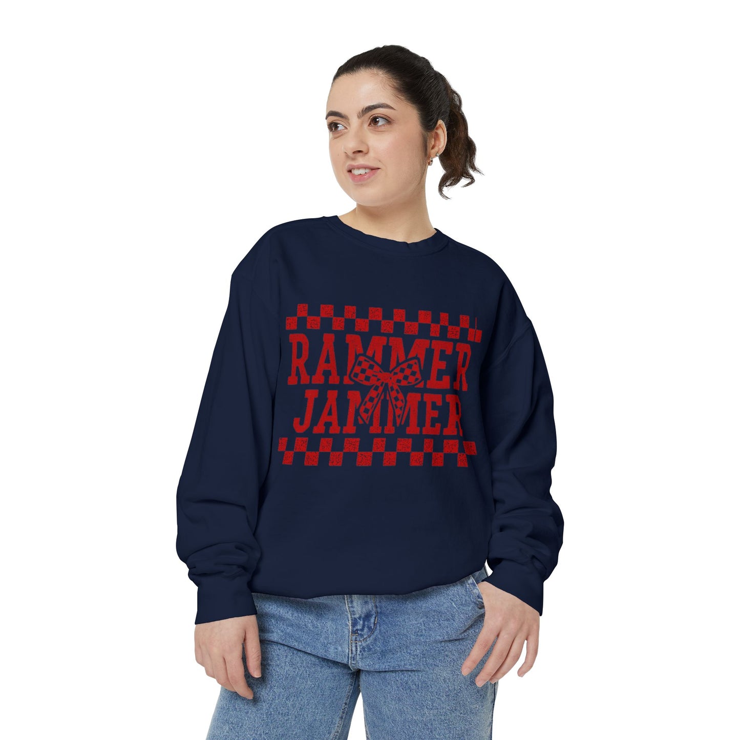 Rammer Jammer Sweatshirt, Cozy Unisex Pullover, Perfect for Game Day, Tailgate, Family Gatherings, Holiday Gifts