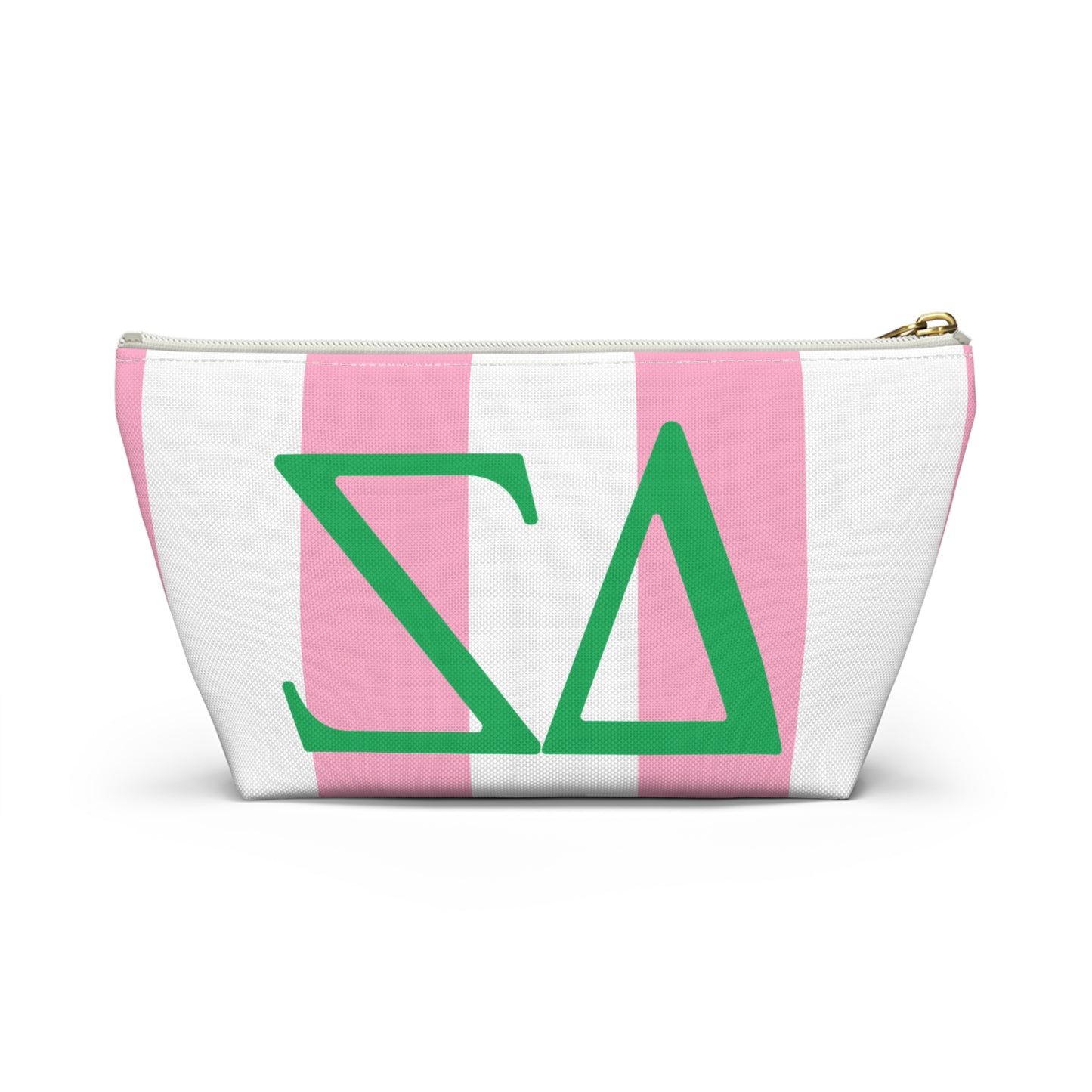 DZ Chic Personalized Accessory Pouch, Makeup Bag, Travel Organizer, Gift for Her, Custom Cosmetic Case, Sorority or College Essentials