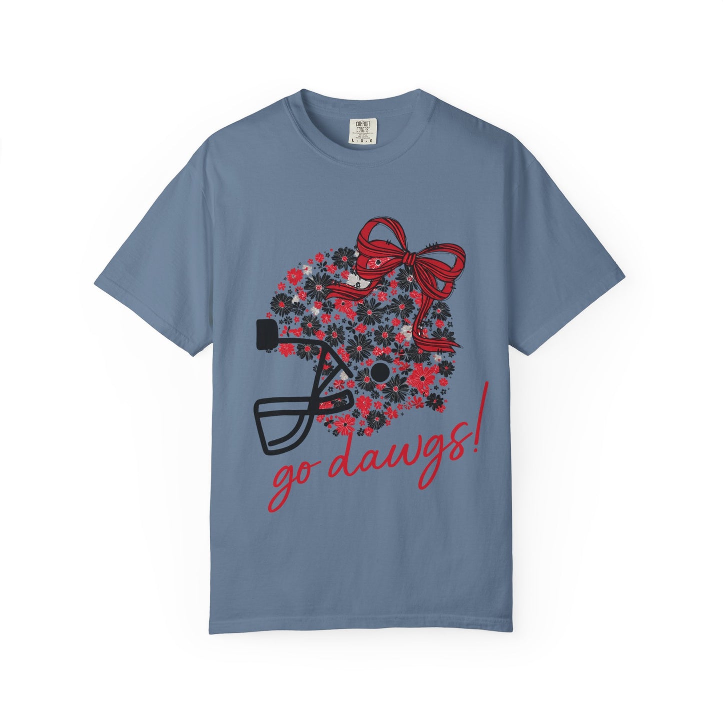 Floral Game Day T-Shirt for Fans, Unisex Apparel, Sports Tee for Tailgating, Perfect for Football Season, Gift for Team Supporters
