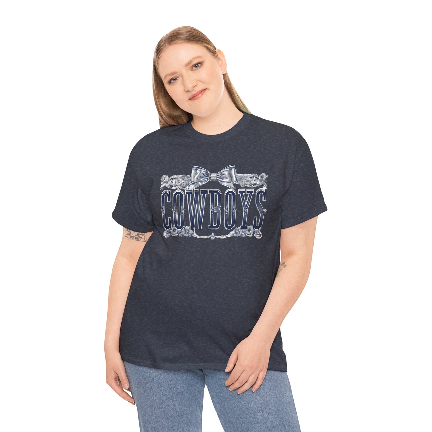 Cowboys Graphic Tee, Unisex Heavy Cotton Tee, Western Wear, Country Music Shirt, Rodeo Style T-Shirt, Gift for Cowboy Fans