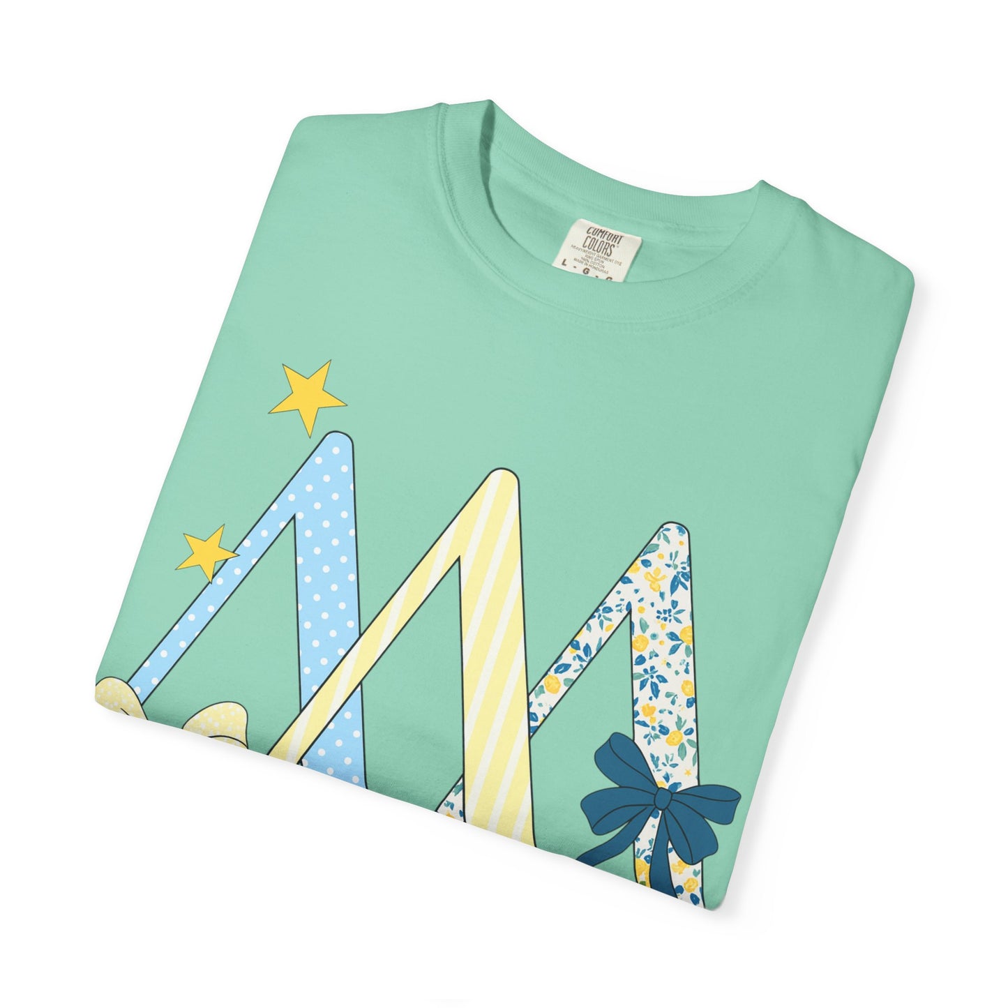 Whimsical yellow and blue Graphic T-Shirt