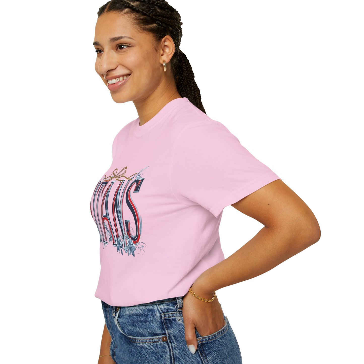 Floral Titans Garment-Dyed T-Shirt