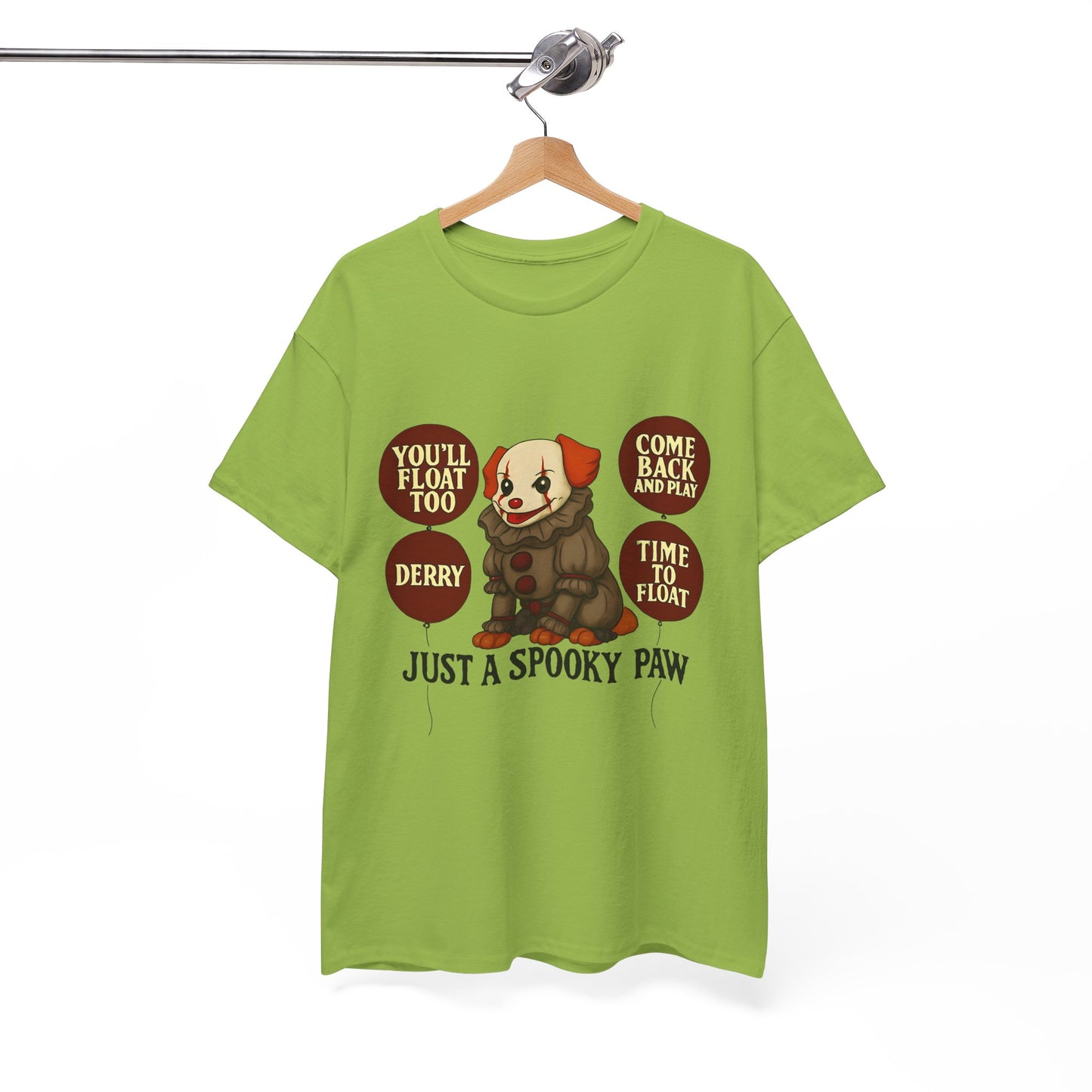 Spooky Dog Tee Clown Pup Pennywise