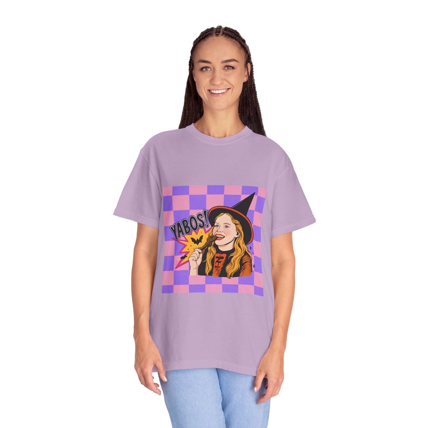 Witchy Vibes T-shirt - Yabos Graphic Tee, Cute Halloween Shirt, Unisex Funny Costume Top, October Celebration Attire, Gift for Witch Lovers