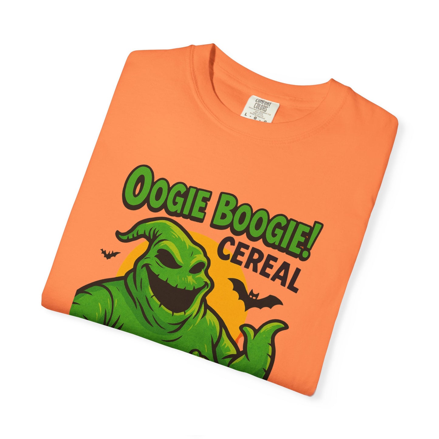 Oogie Boogie Cereal Unisex T-Shirt, Halloween Tee, Cartoon Apparel, Gifts for Fans, Unique Graphic Shirt, Spooky Style