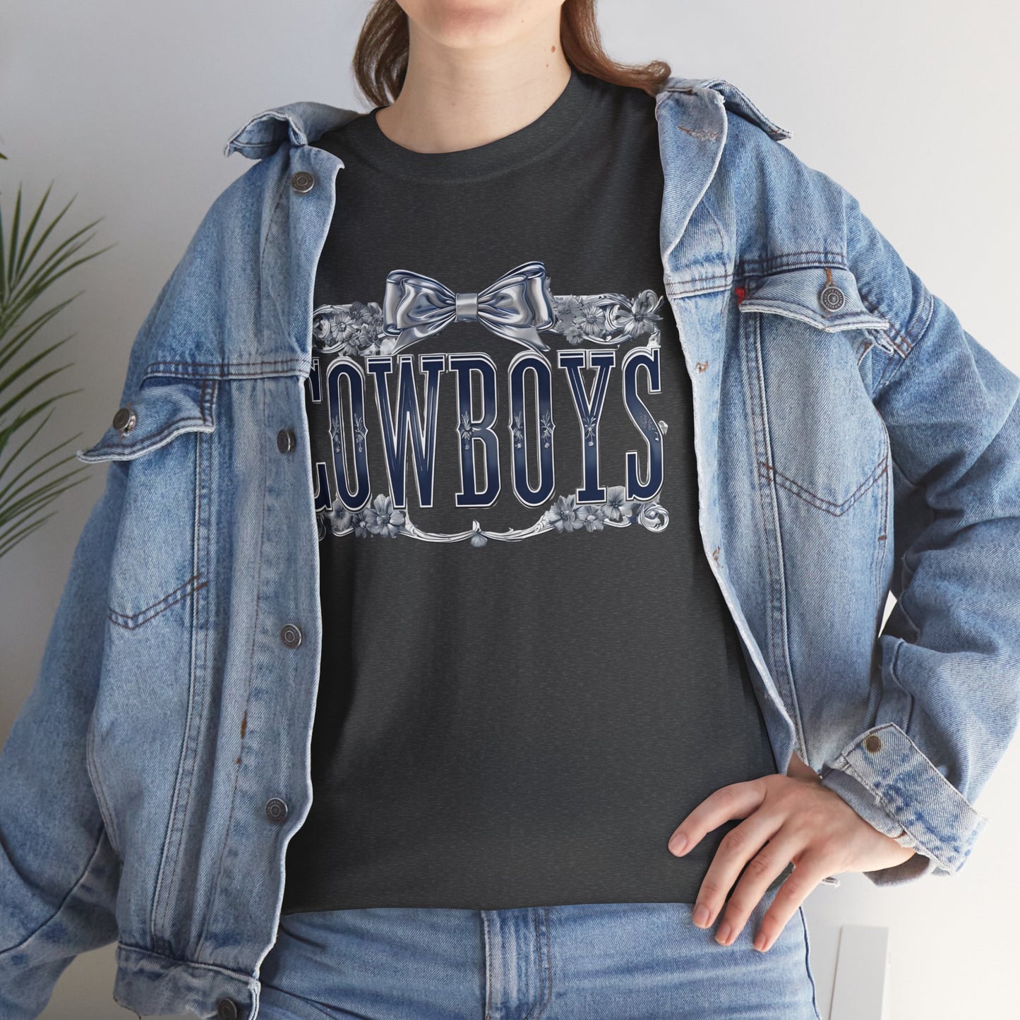 Cowboys Graphic Tee, Unisex Heavy Cotton Tee, Western Wear, Country Music Shirt, Rodeo Style T-Shirt, Gift for Cowboy Fans