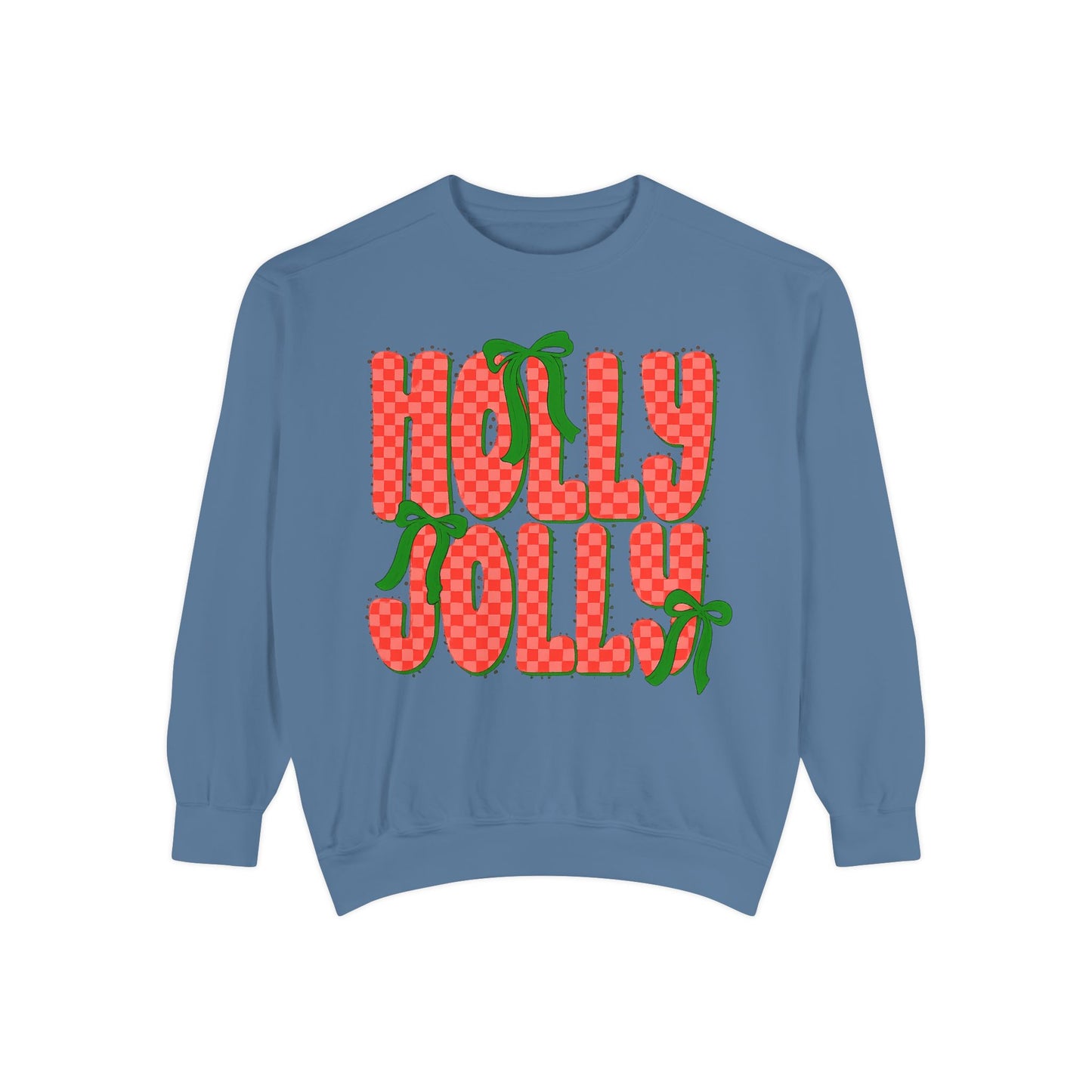 Holly Jolly Sweatshirt — Festive Christmas Holiday Pullover