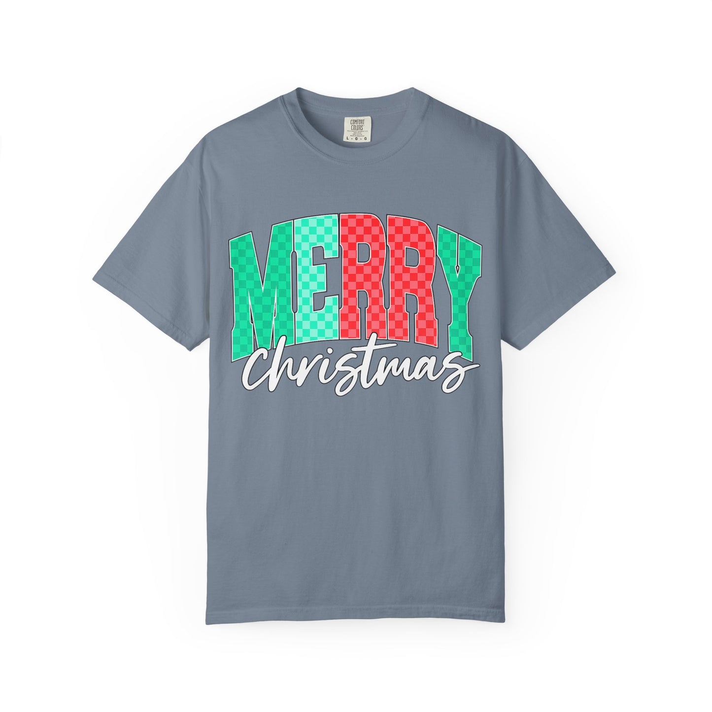 Merry Christmas Unisex Garment-Dyed T-Shirt