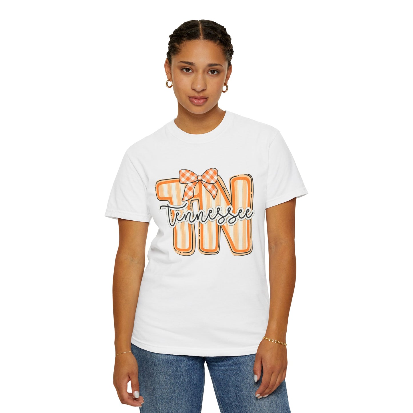 T-Shirt Tennessee Bow State Southern Pride Casual Wear Gift