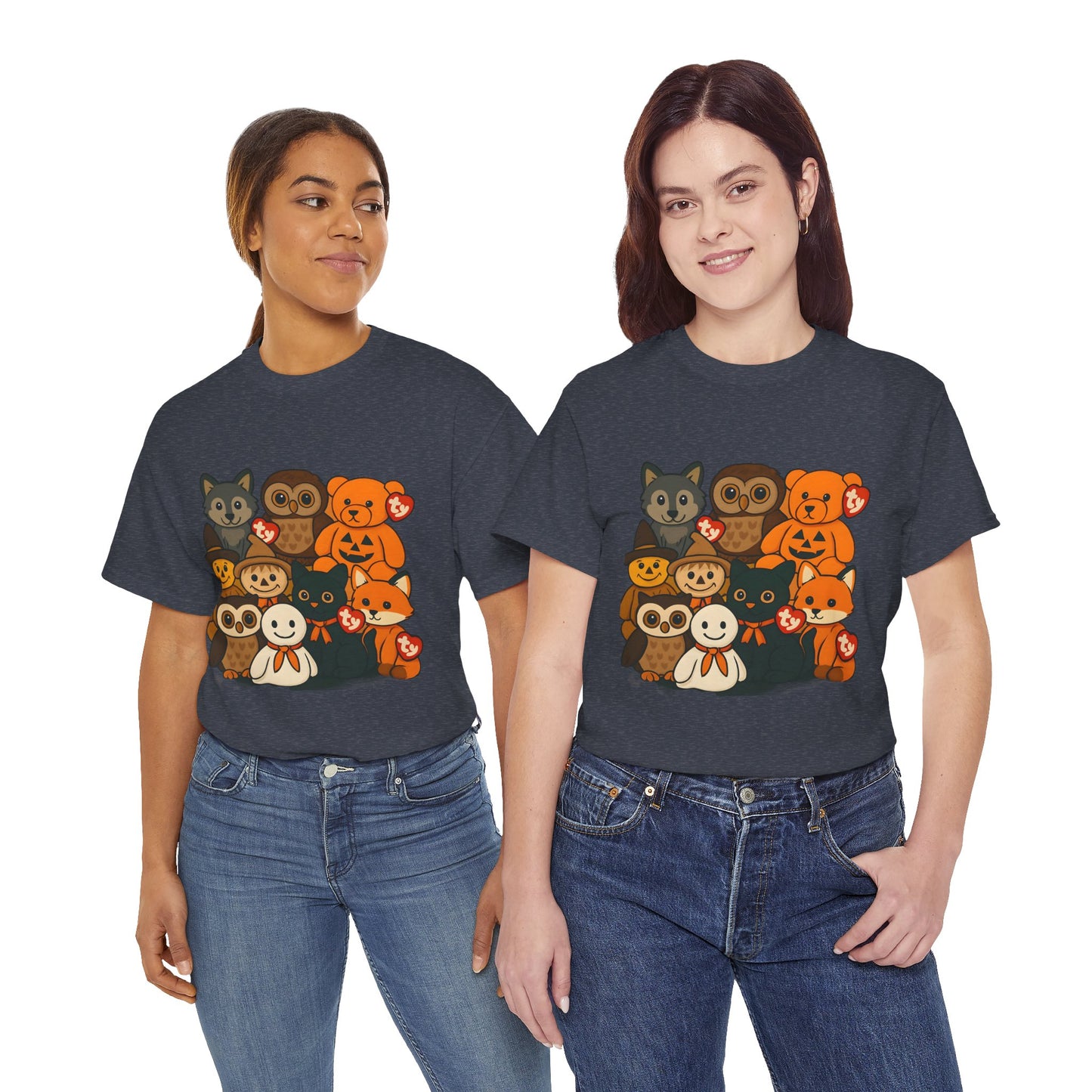 Halloween Unisex Tee - Ty Beanie Babies Design