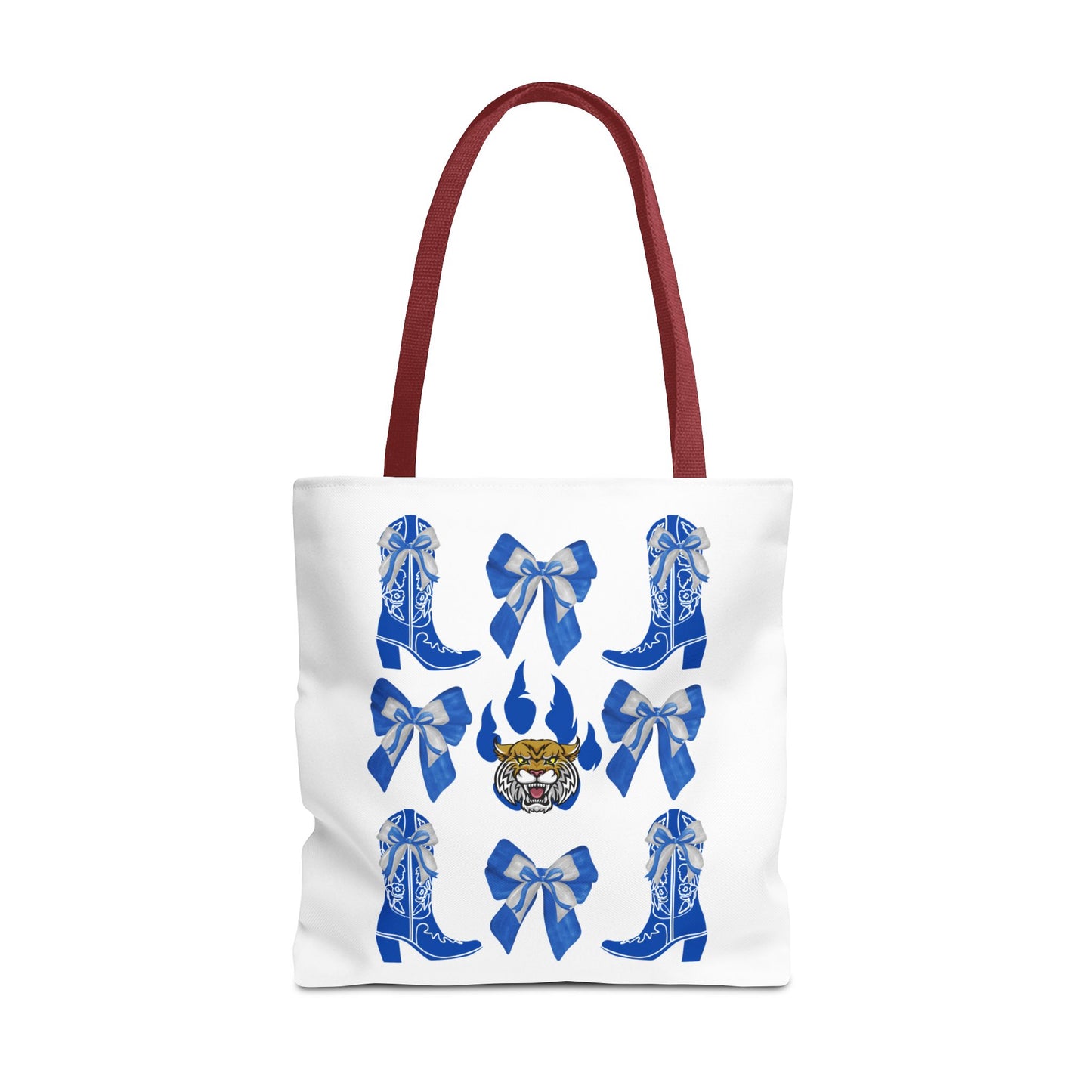 KY wildcats Stylish Blue Cowboy Boots Tote Bag, Kentucky Wildcats Fan, Kentucky Game Day, UK Wildcats, Kentucky Alumni, Graduation Gift, Lexington KY Gift