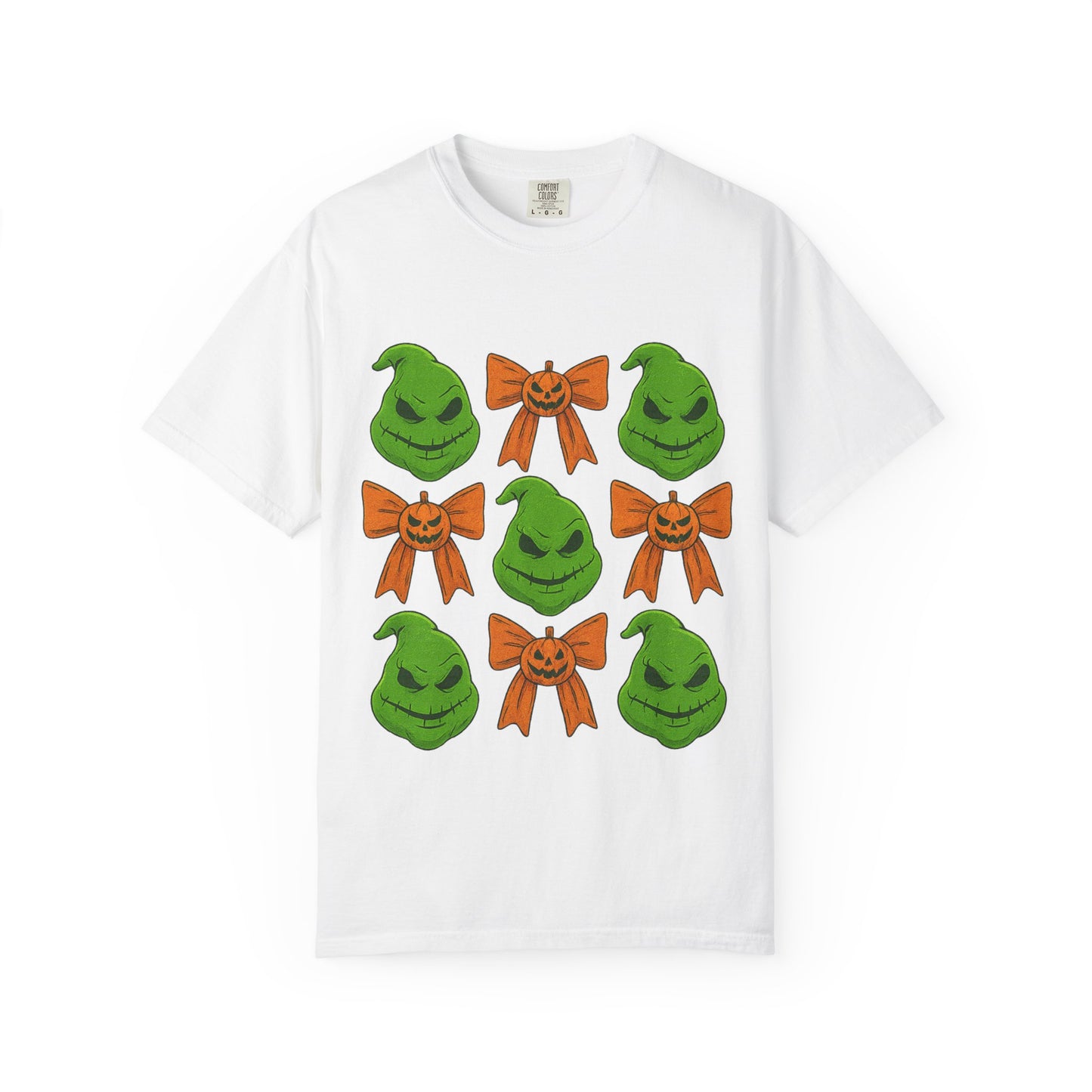 Oogie Boogie Holiday T-Shirt | Fun Gift for Christmas, Unisex Cotton Tee, Festive Apparel, Grinch Lovers, Green Character Design