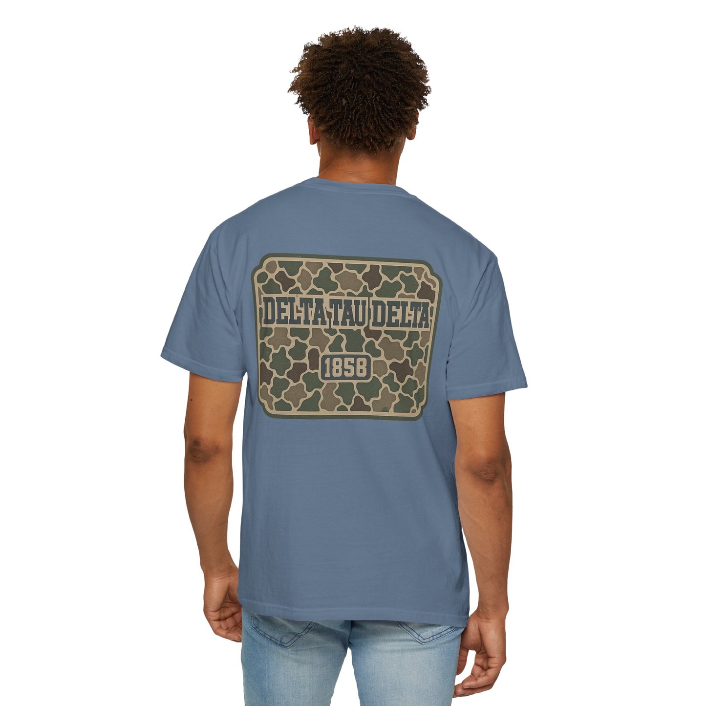 DTD Unisex Garment-Dyed T-shirt | Casual Wear, Sorority Apparel, College Life, Gift for Sorority Sisters, Greek Life Clothing