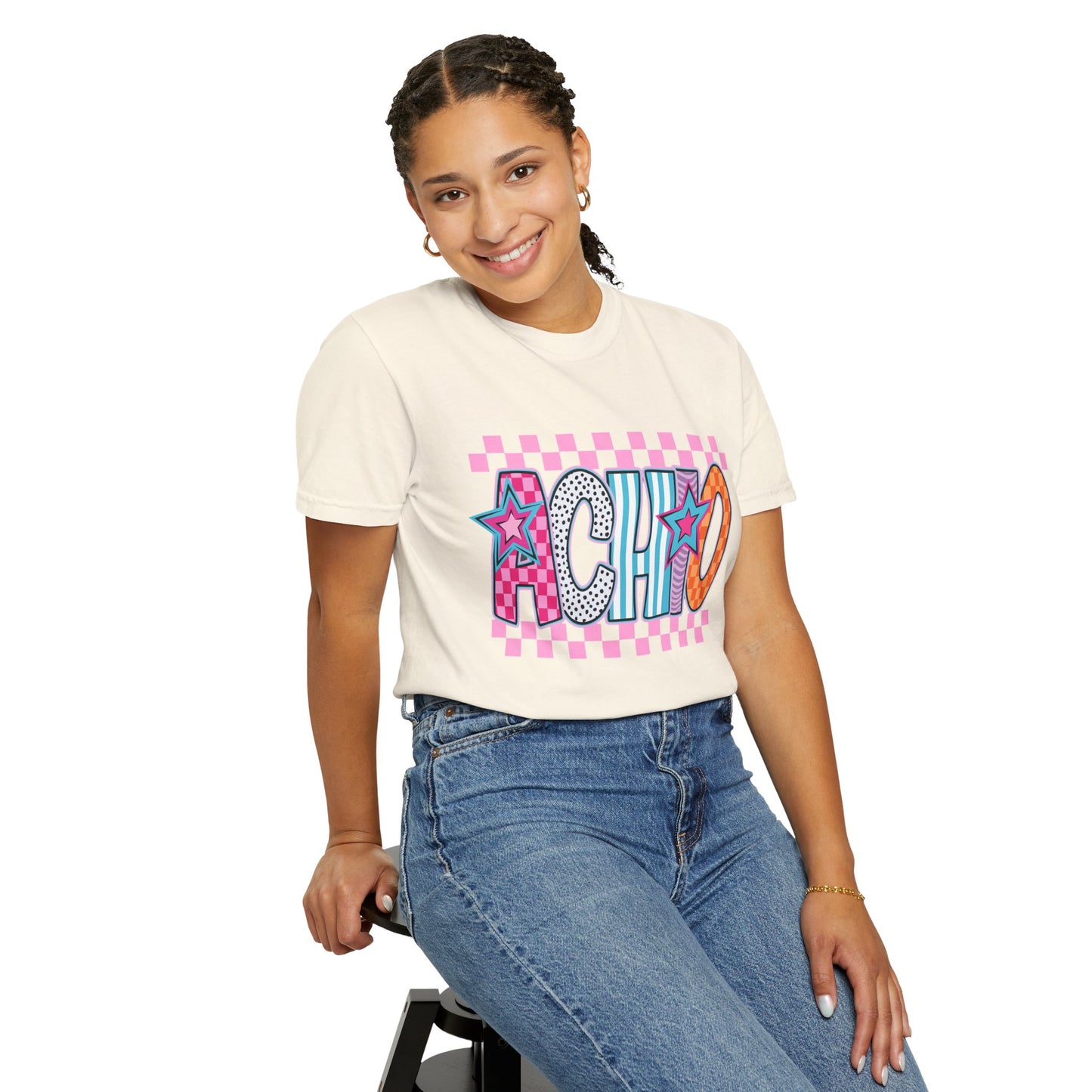 Graphic T-Shirt - Fun Saying, Casual Wear, achio sisterhood