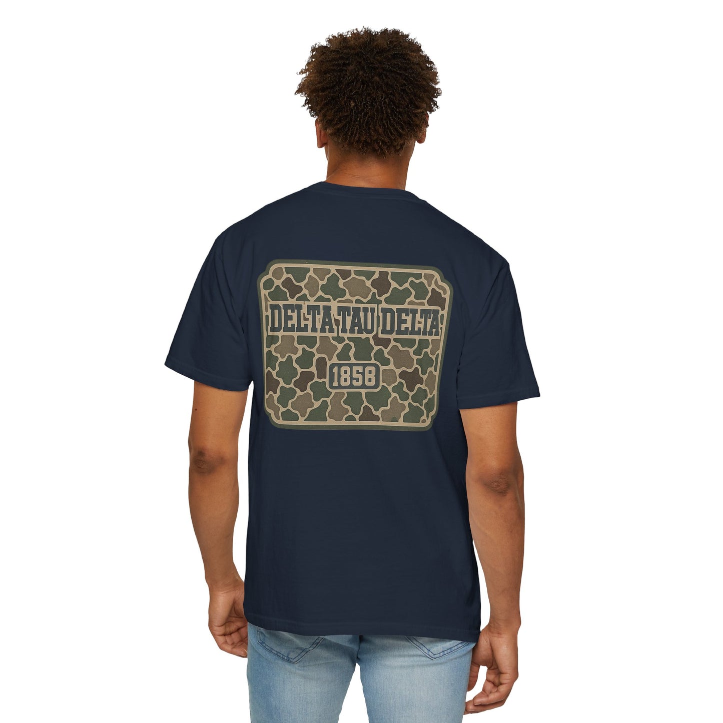 DTD Unisex Garment-Dyed T-shirt | Casual Wear, Sorority Apparel, College Life, Gift for Sorority Sisters, Greek Life Clothing